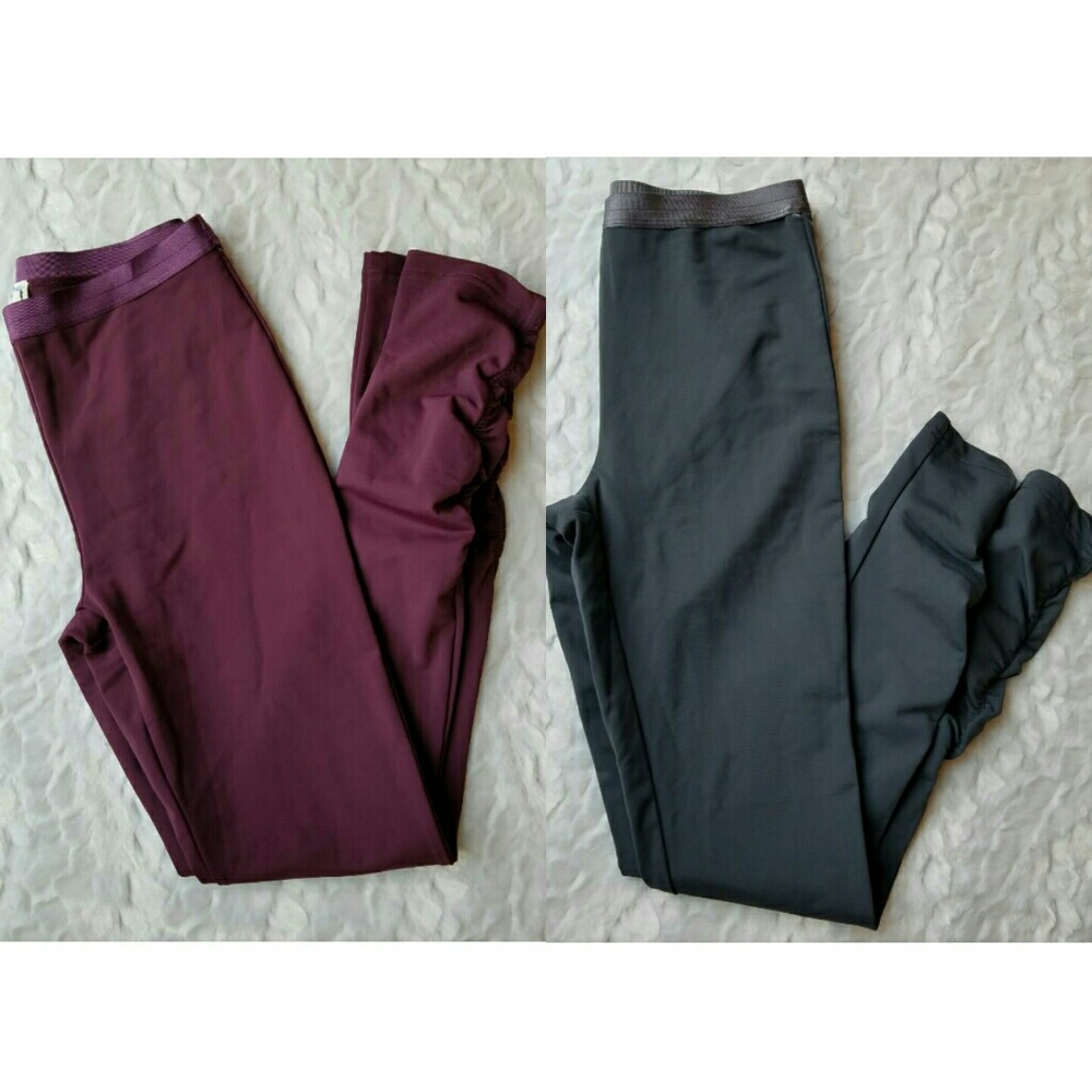 2 pair NEW Free People Movement Rouched Tights